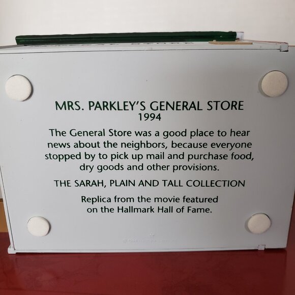 NWT Hallmark Vintage The Sarah Plain & Tall Collection Mrs. Parkley's Genera… - Picture 5 of 9